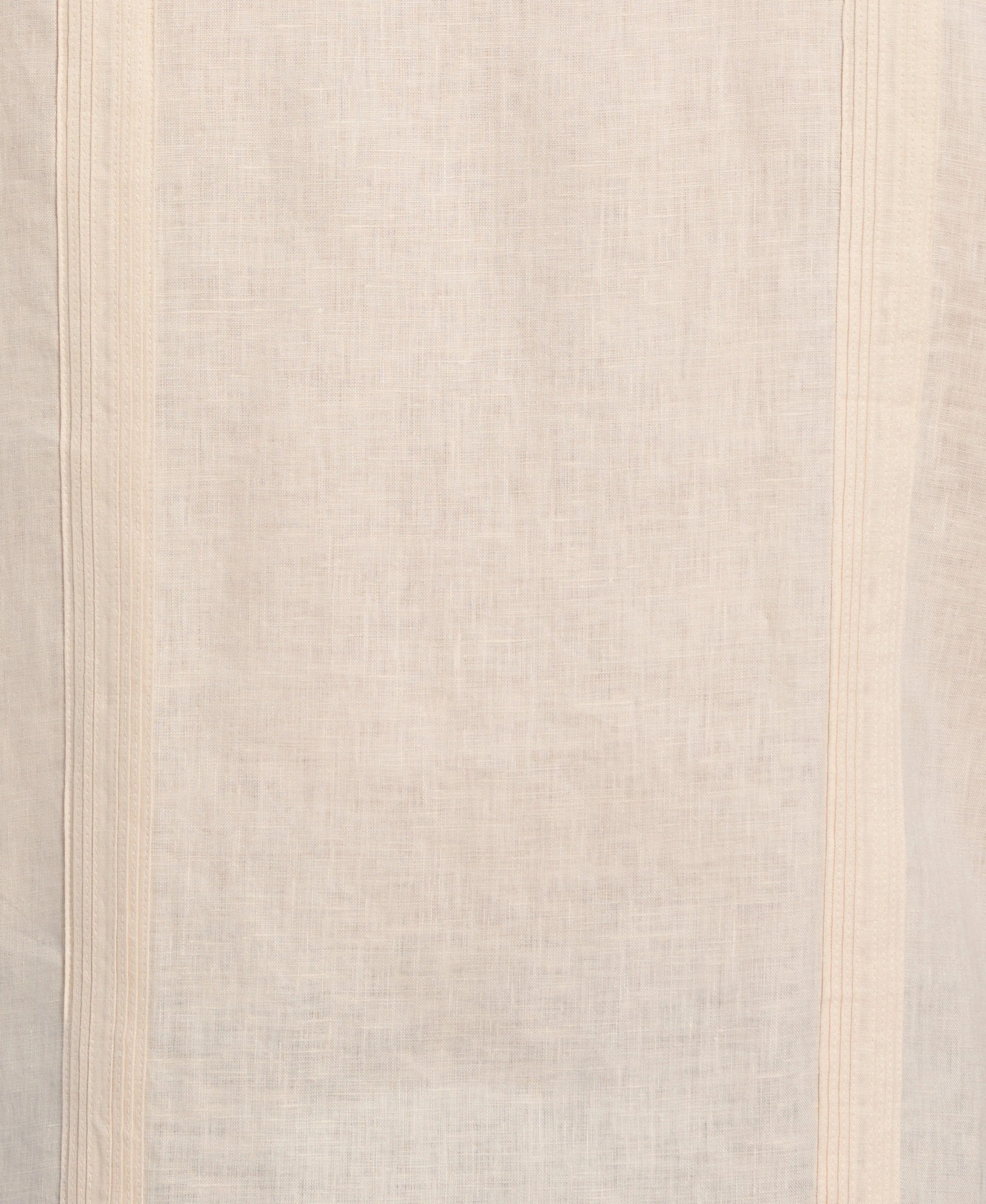 100% Linen Classic Guayabera Shirt - Short Sleeve