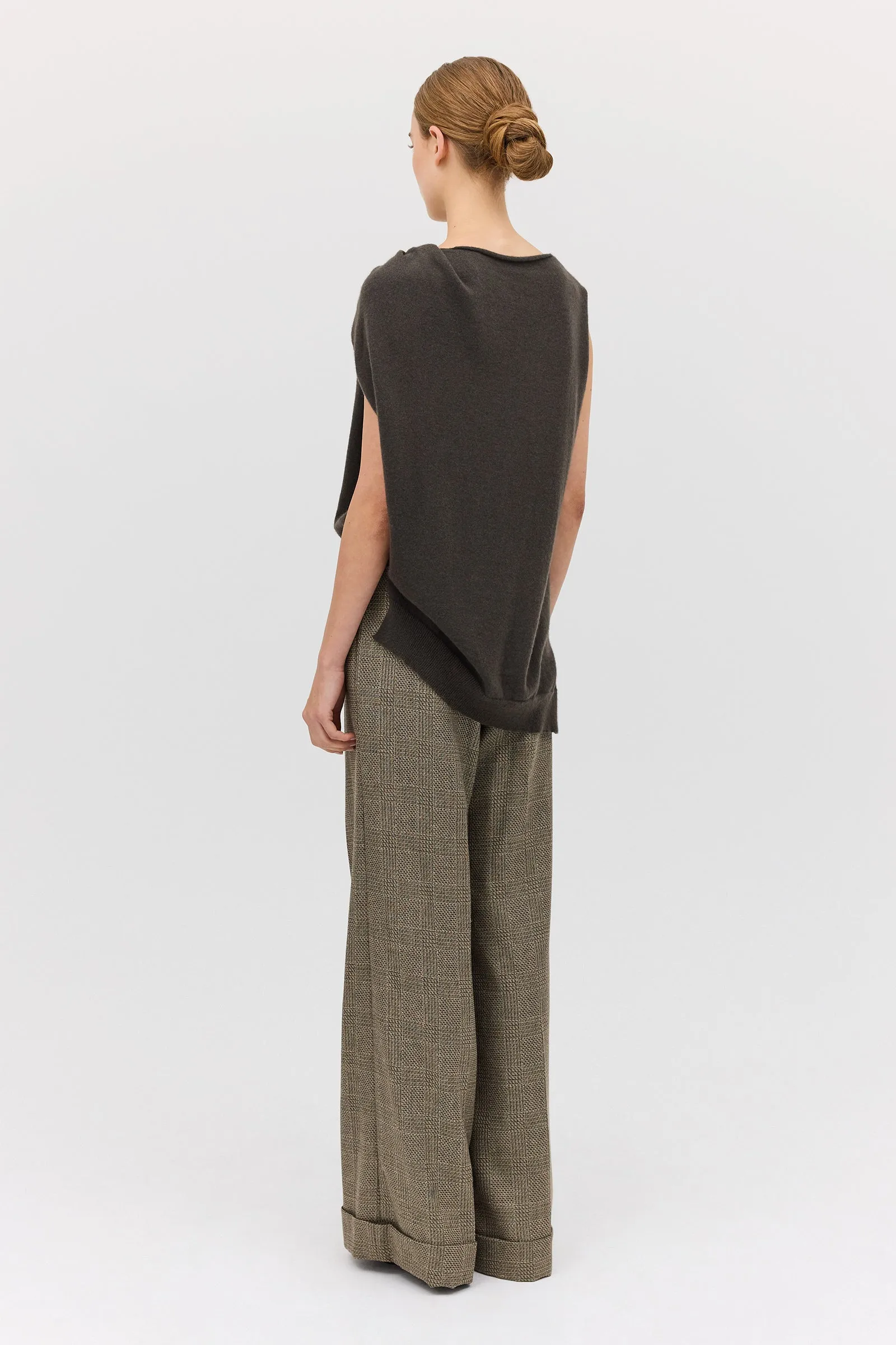 CLAY CHECK WOOL CLARION PANT
