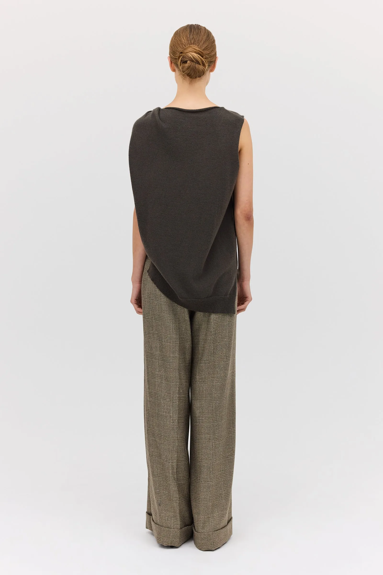 CLAY CHECK WOOL CLARION PANT