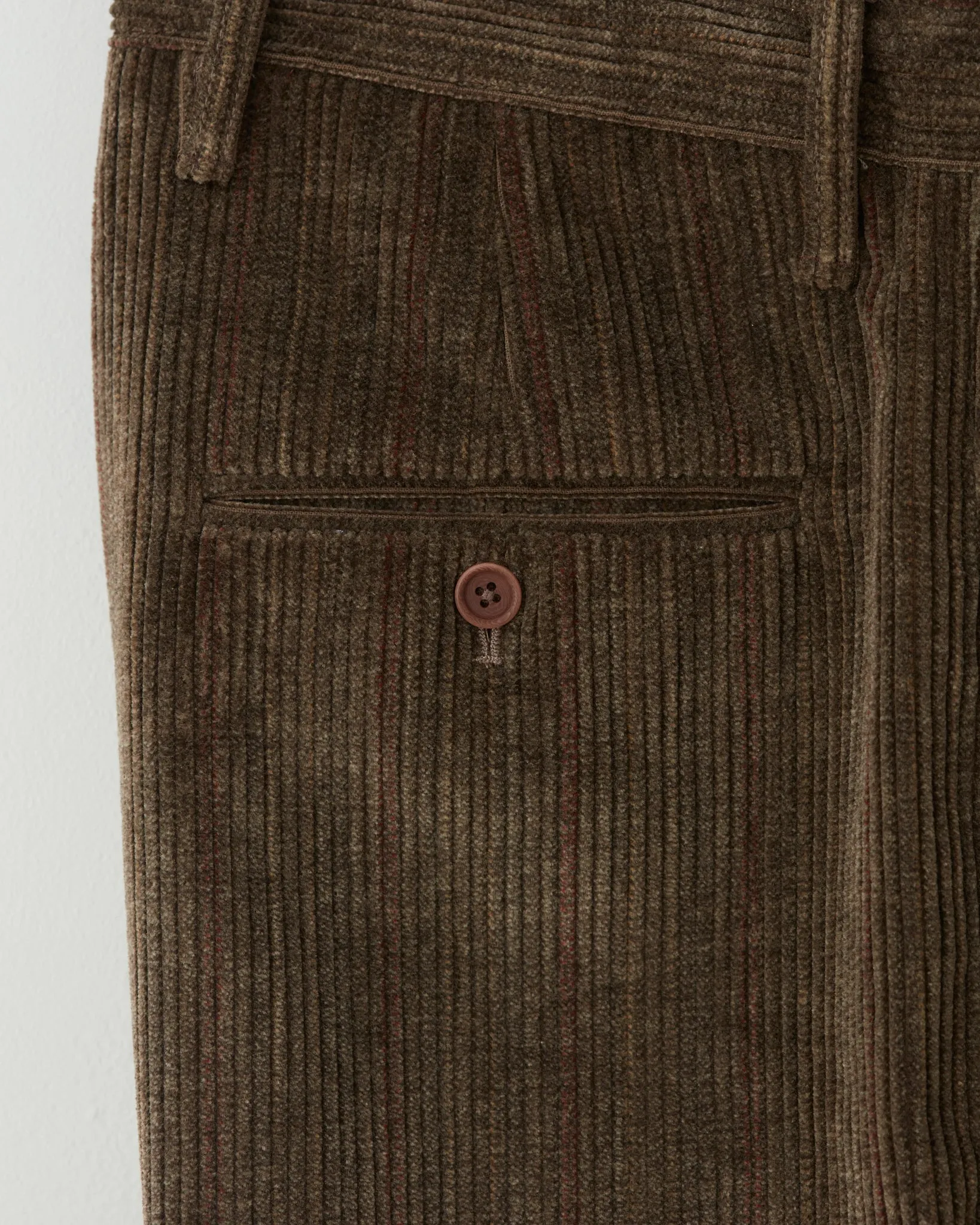 Corduroy Pleat Pants