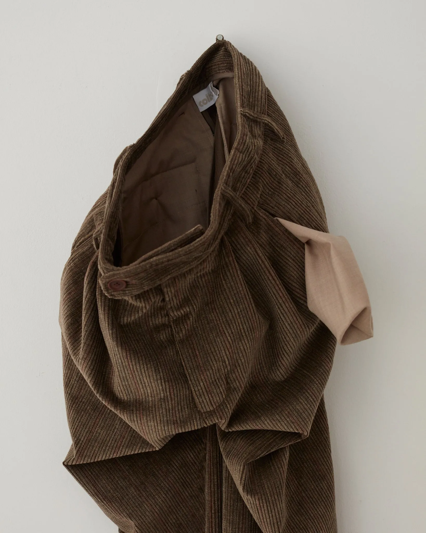 Corduroy Pleat Pants
