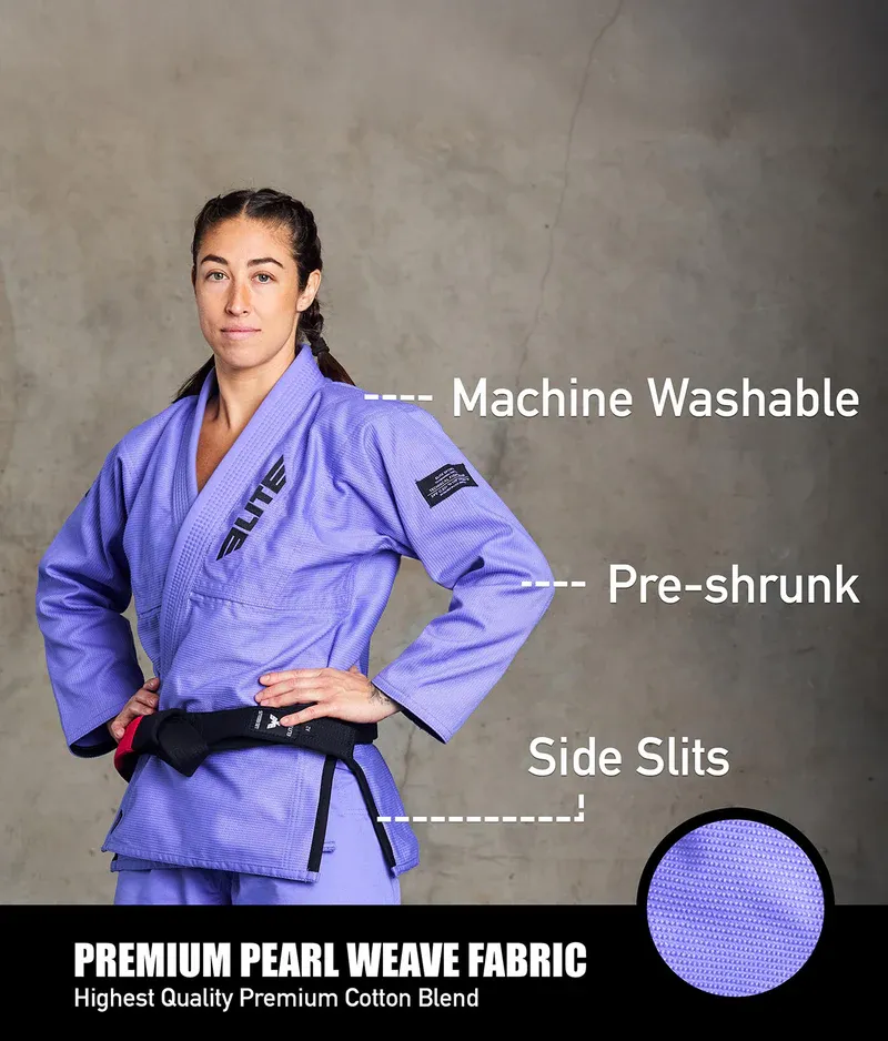 Core Purple Brazilian Jiu Jitsu Womens BJJ Gi