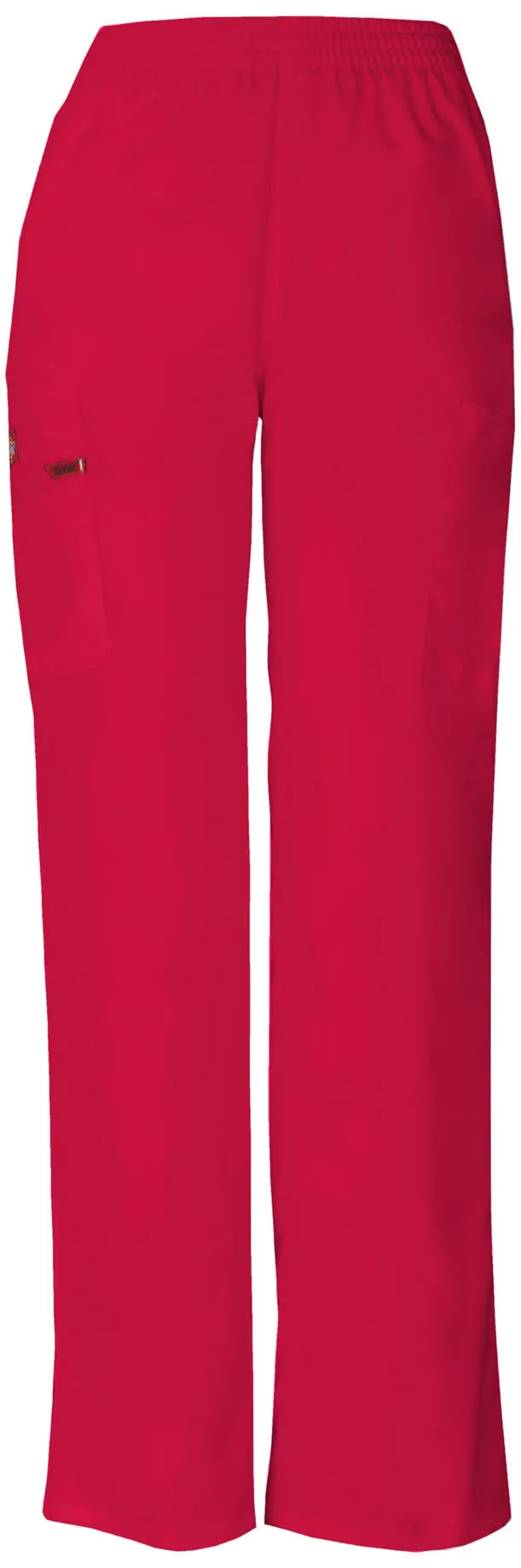 EDS Signature 86106 Natural Rise Tapered Leg Pull-On Pants Red