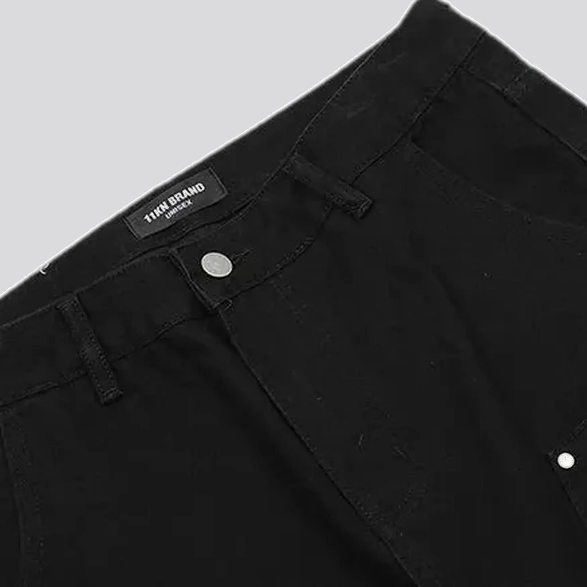 Embellished men's denim pants