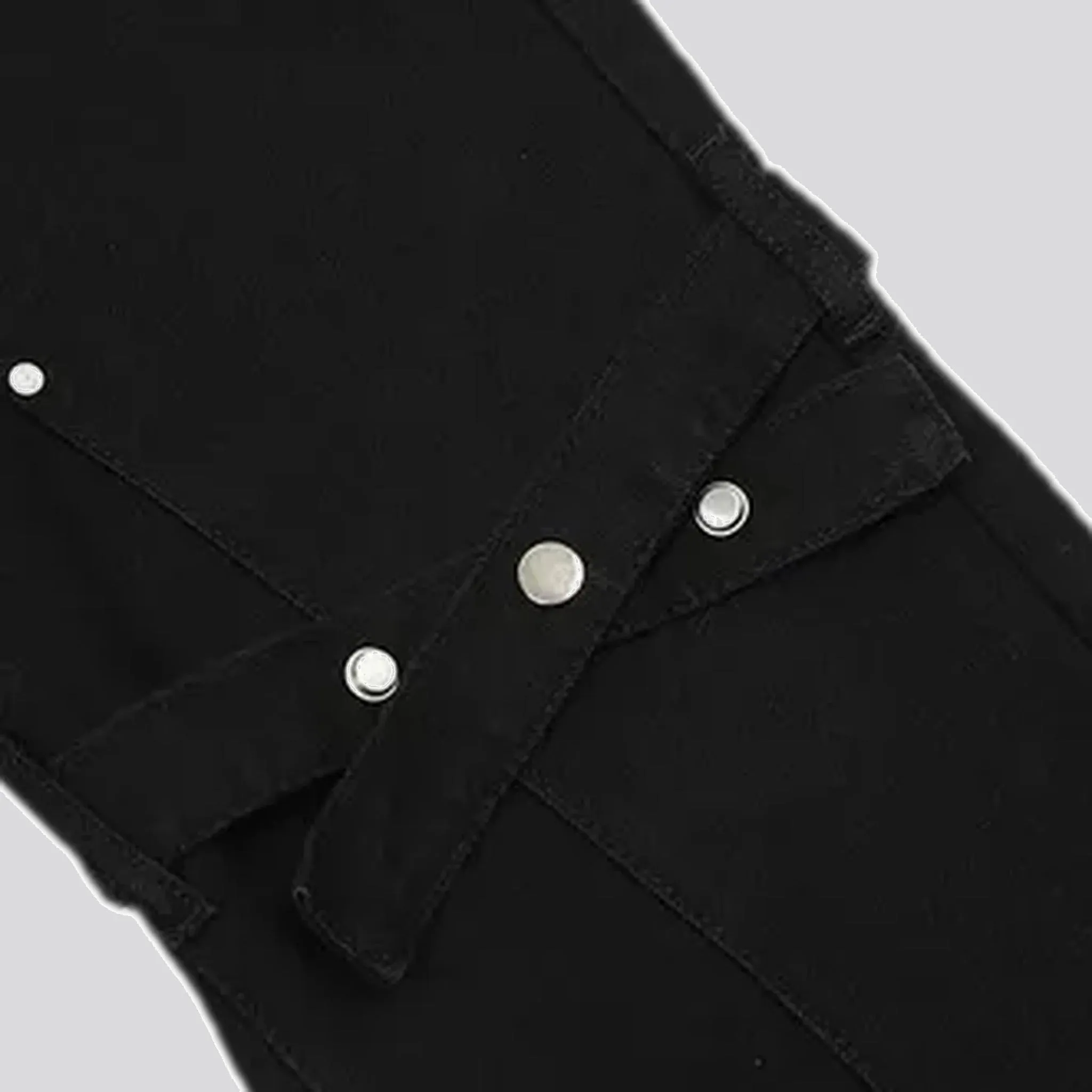 Embellished men's denim pants