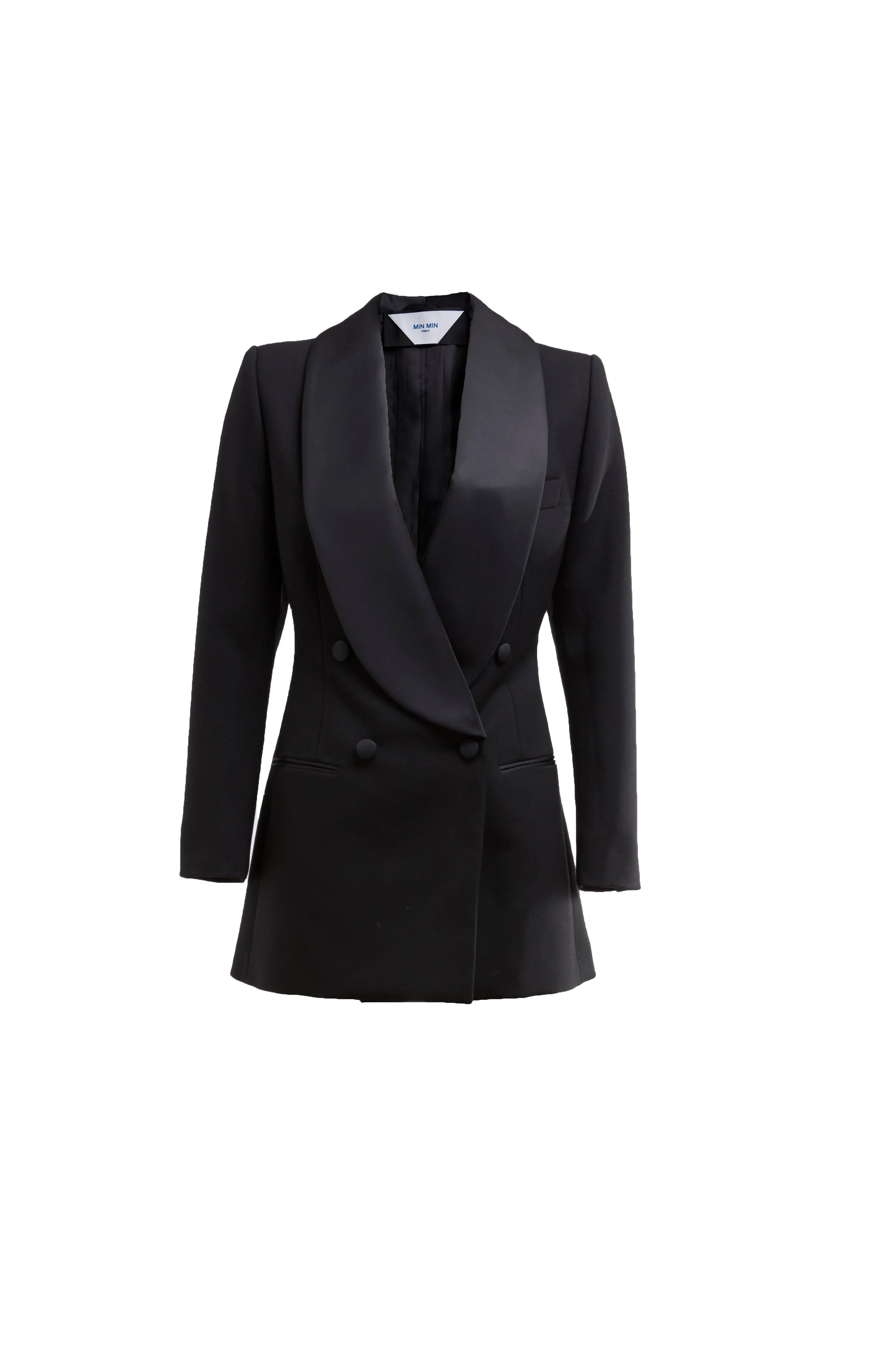 Everly Tuxedo Jacket - Black