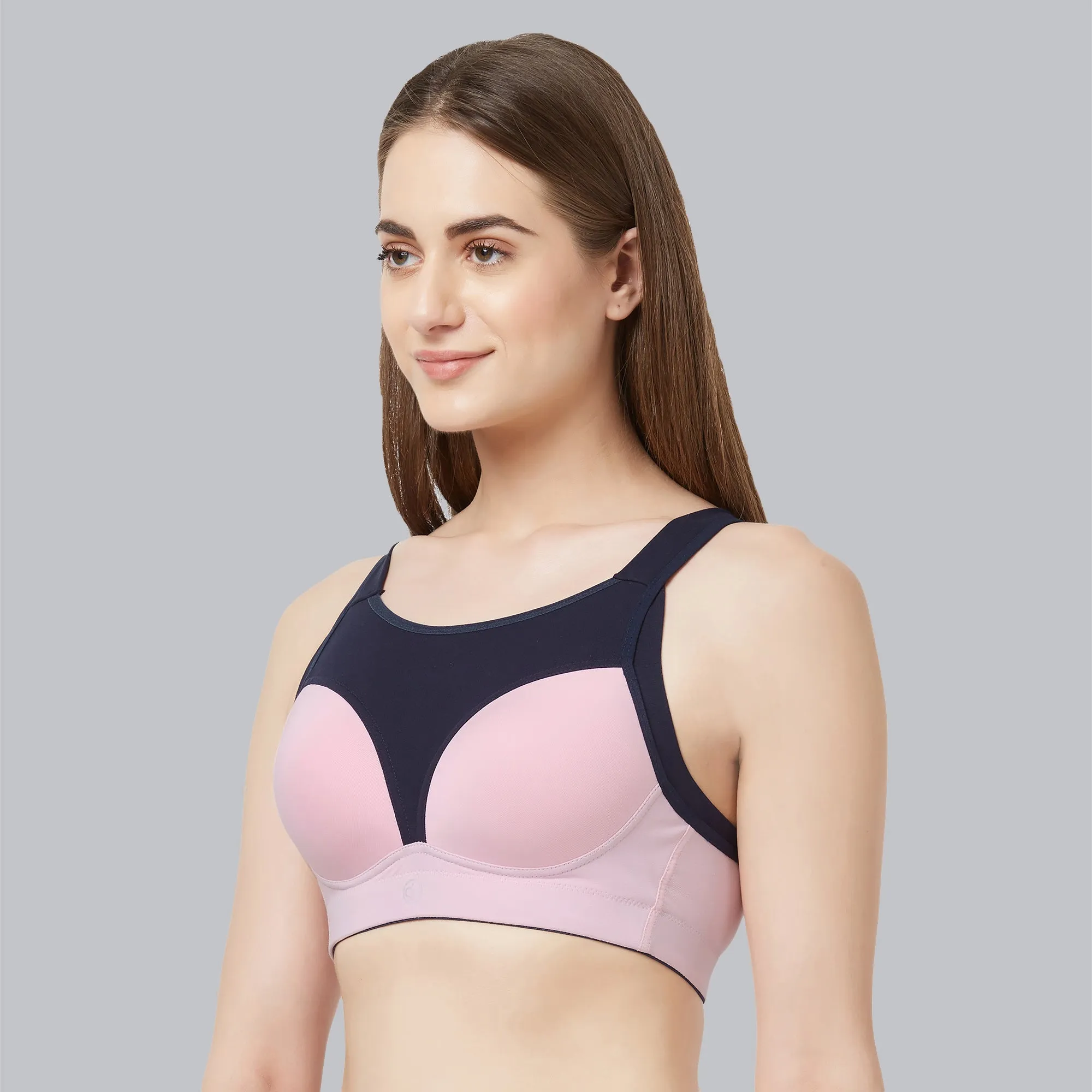 Extreme Coverage High Impact Lightly Padded Non Wired Sports Bra