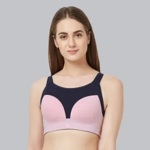 Extreme Coverage High Impact Lightly Padded Non Wired Sports Bra