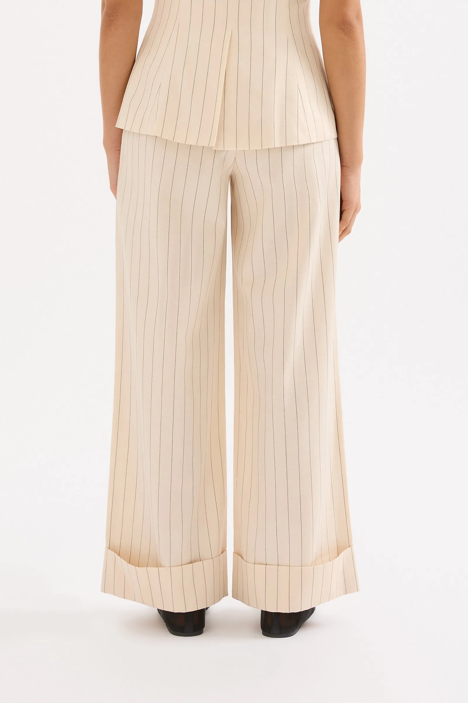 IRVING PINSTRIPE PANT