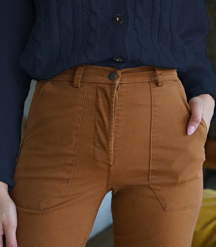 James Pants in Tan