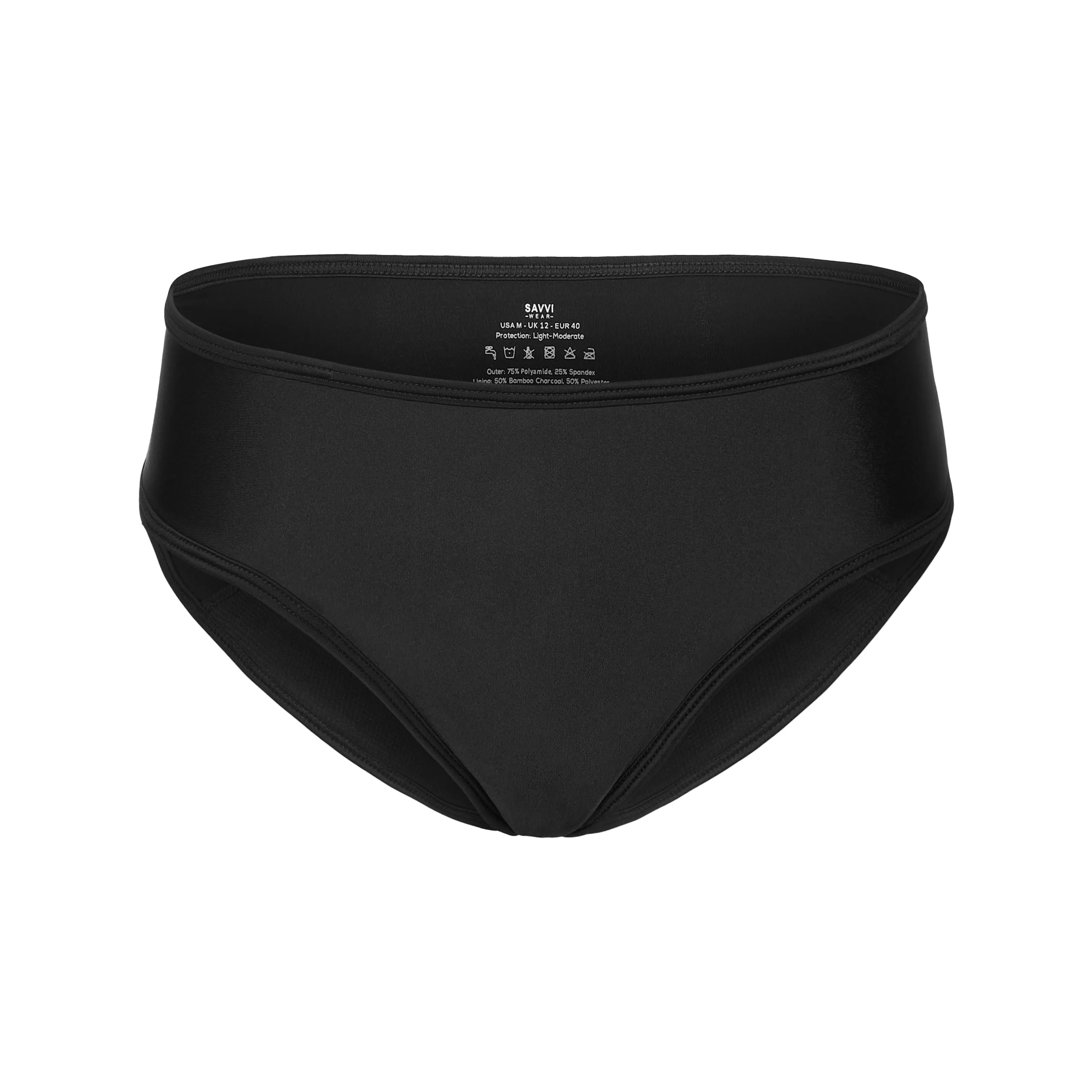Period Swimwear Mid Waisted Bottoms