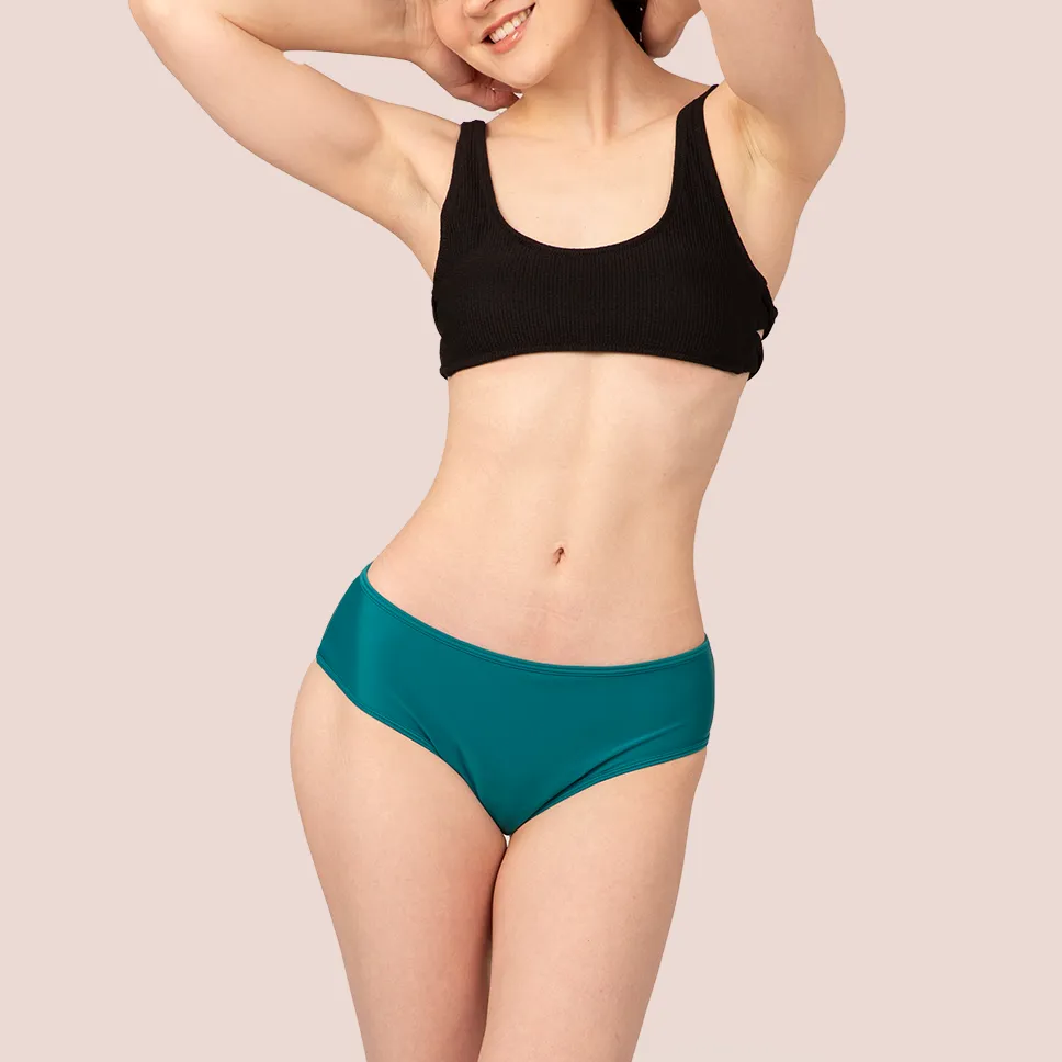 Period Swimwear Mid Waisted Bottoms