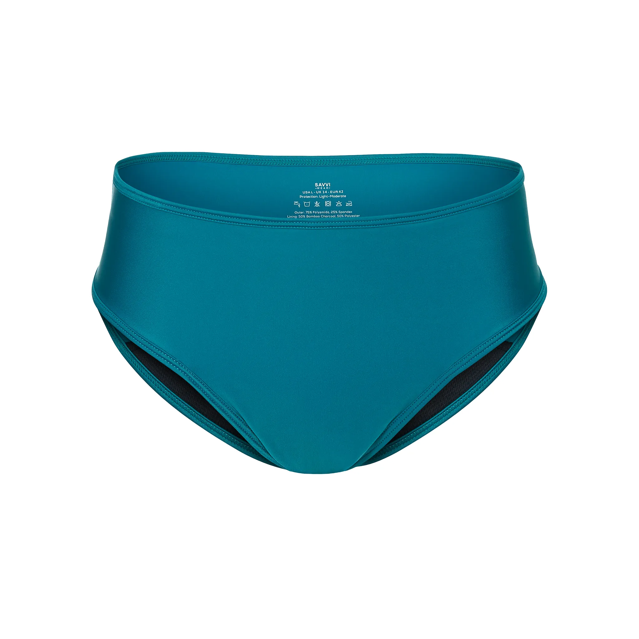 Period Swimwear Mid Waisted Bottoms