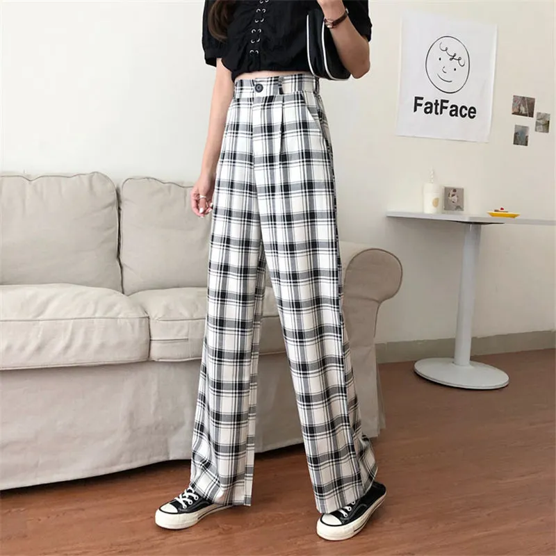 "SIX COLOR PLAID CASUAL" PANTS N110509