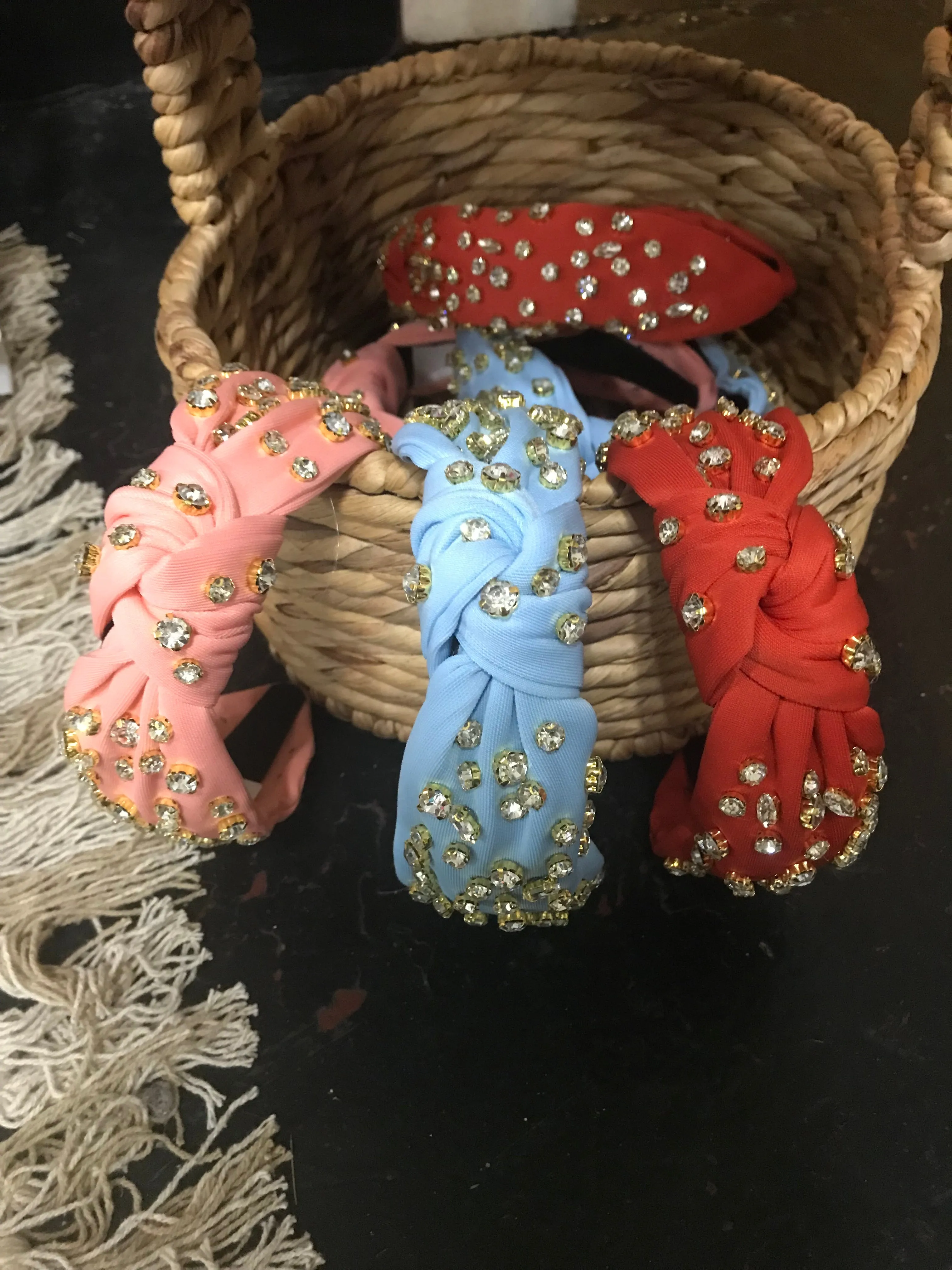 Rhinestone Studded Headbands