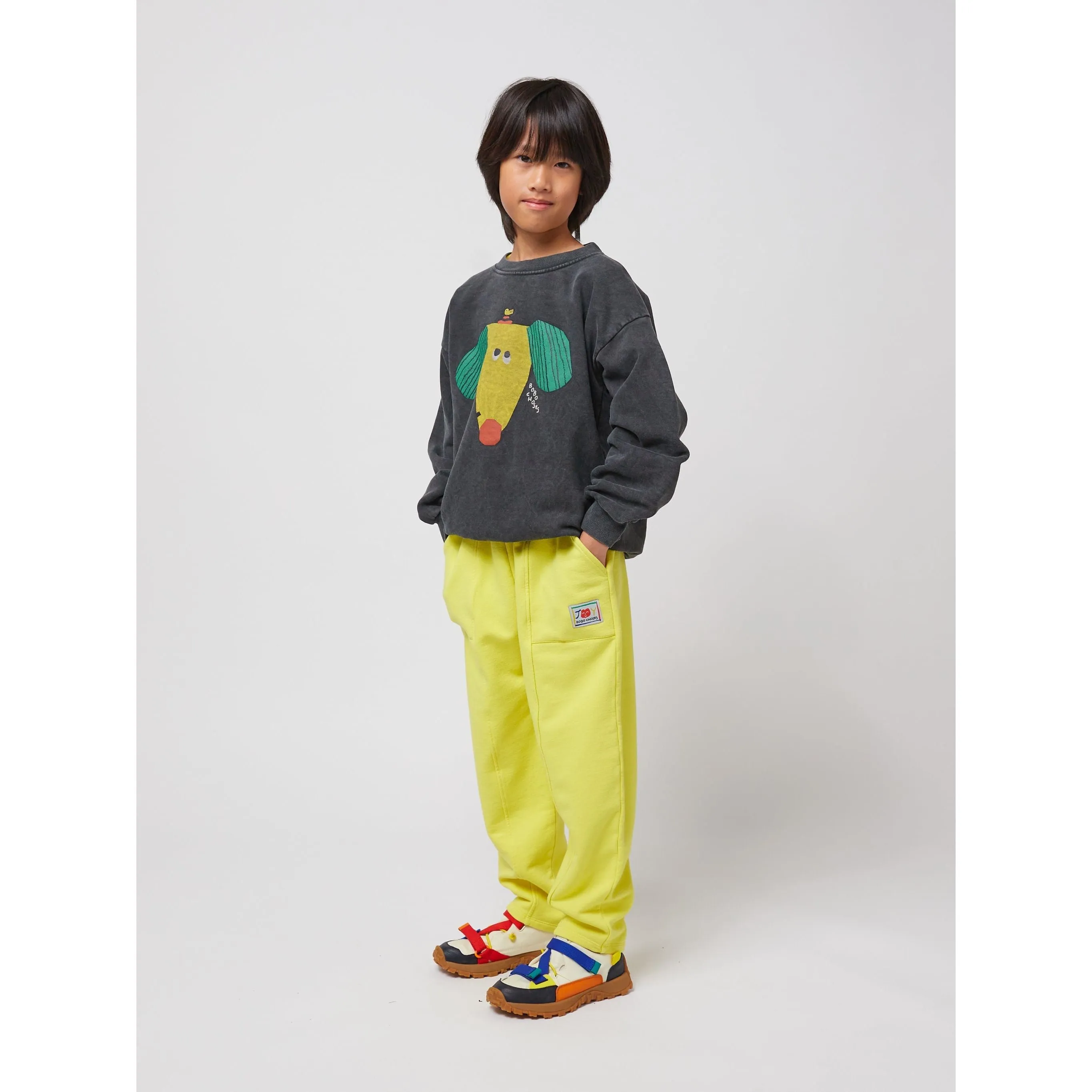 Smiling Yellow Jogging Pants