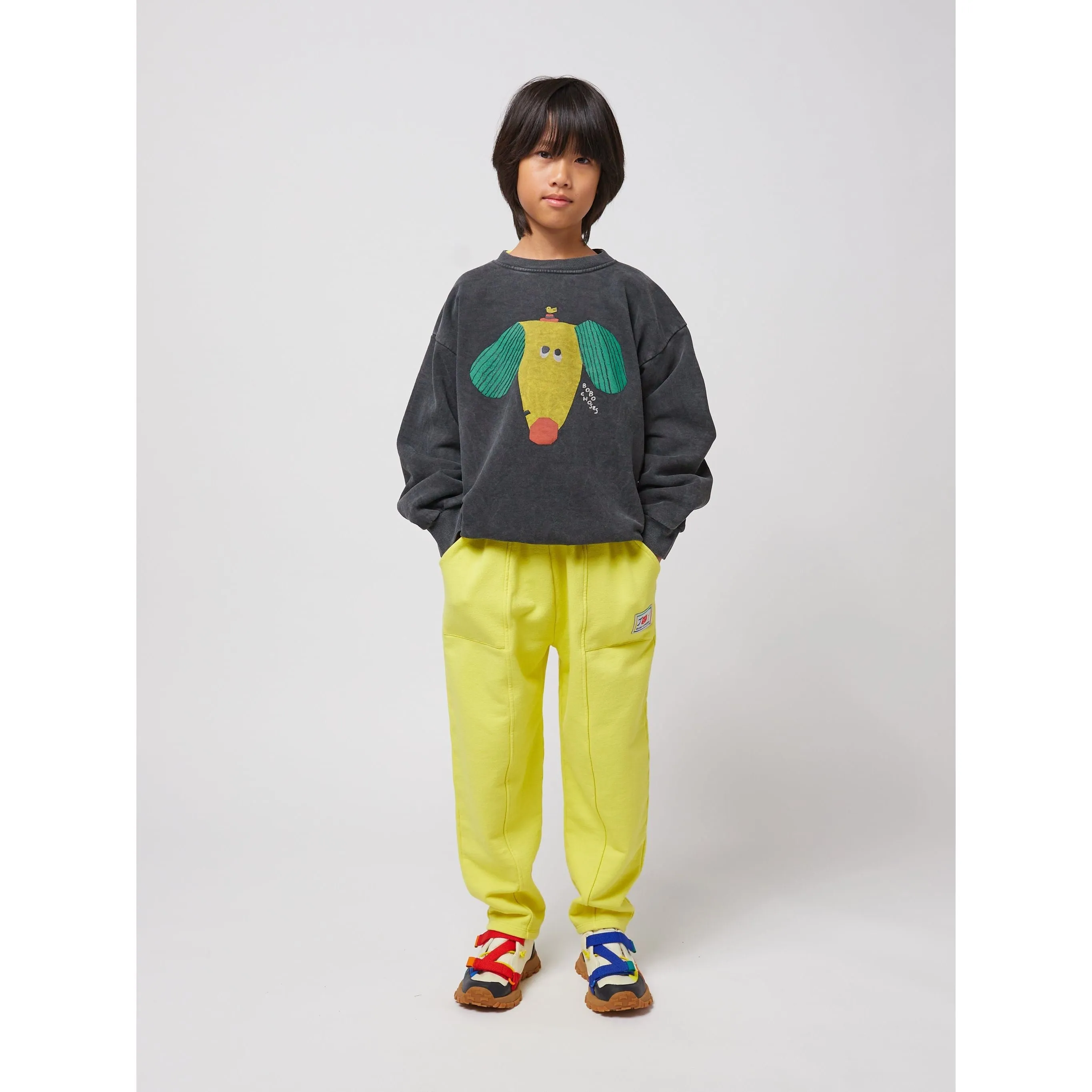 Smiling Yellow Jogging Pants