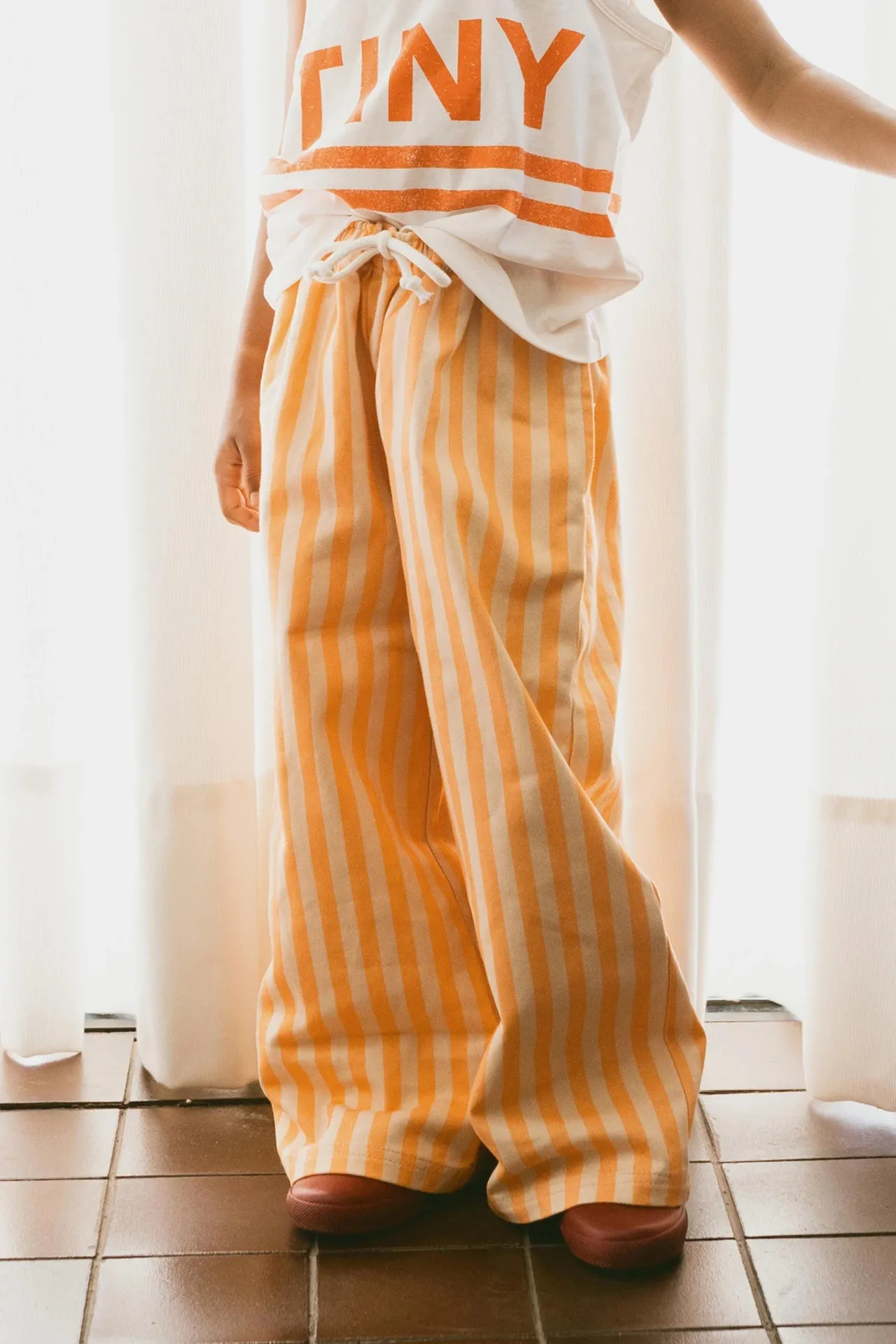 STRIPES WOVEN PANTS