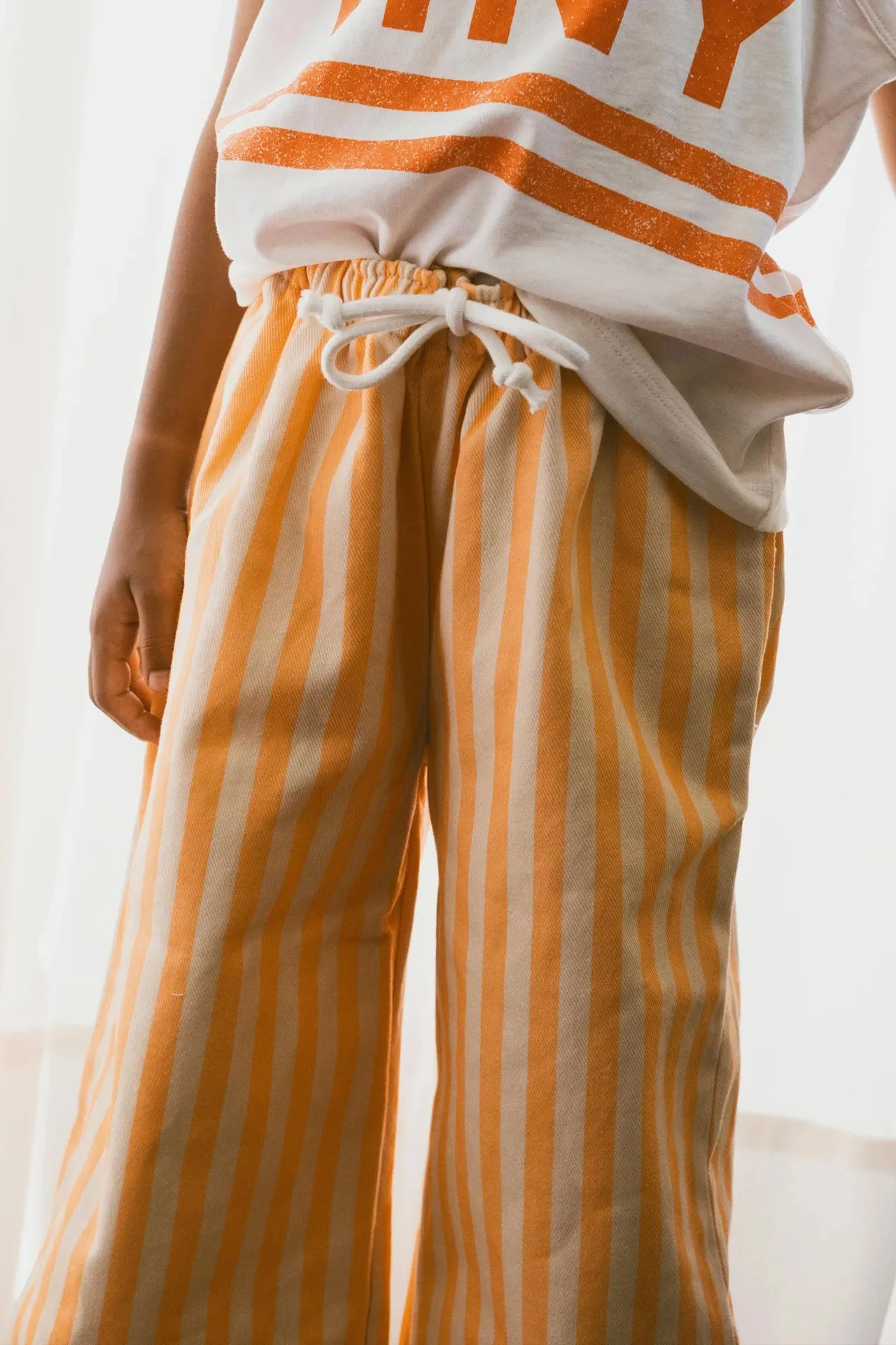 STRIPES WOVEN PANTS