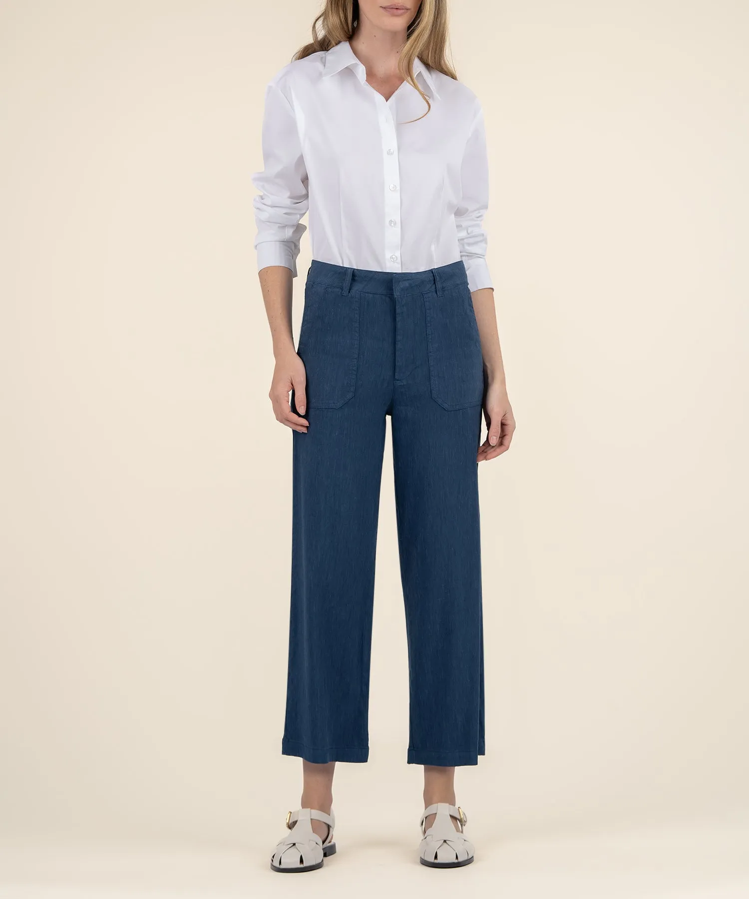 Topaz Linen Wide Leg