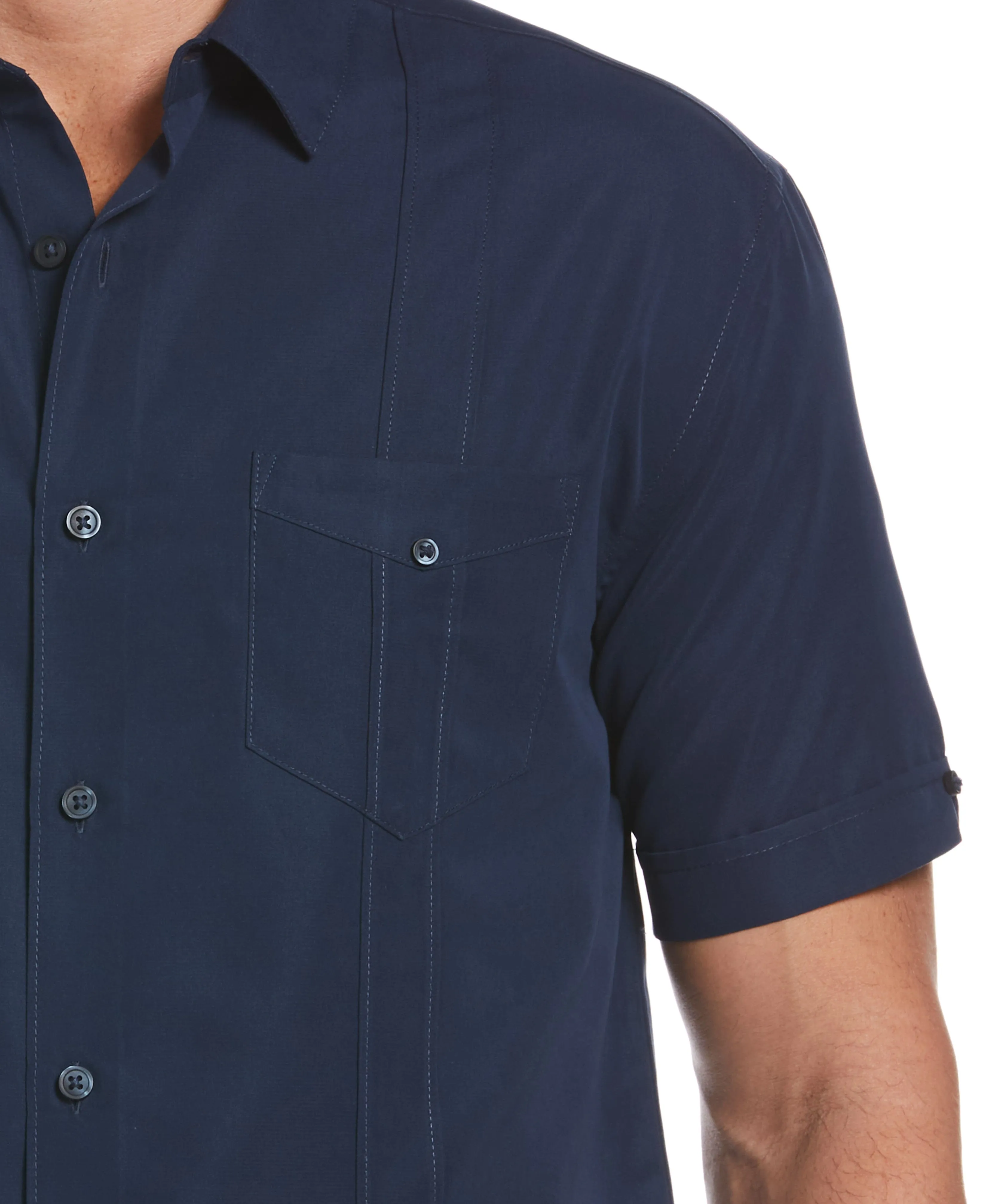 Two-Pocket Double Pintuck Shirt