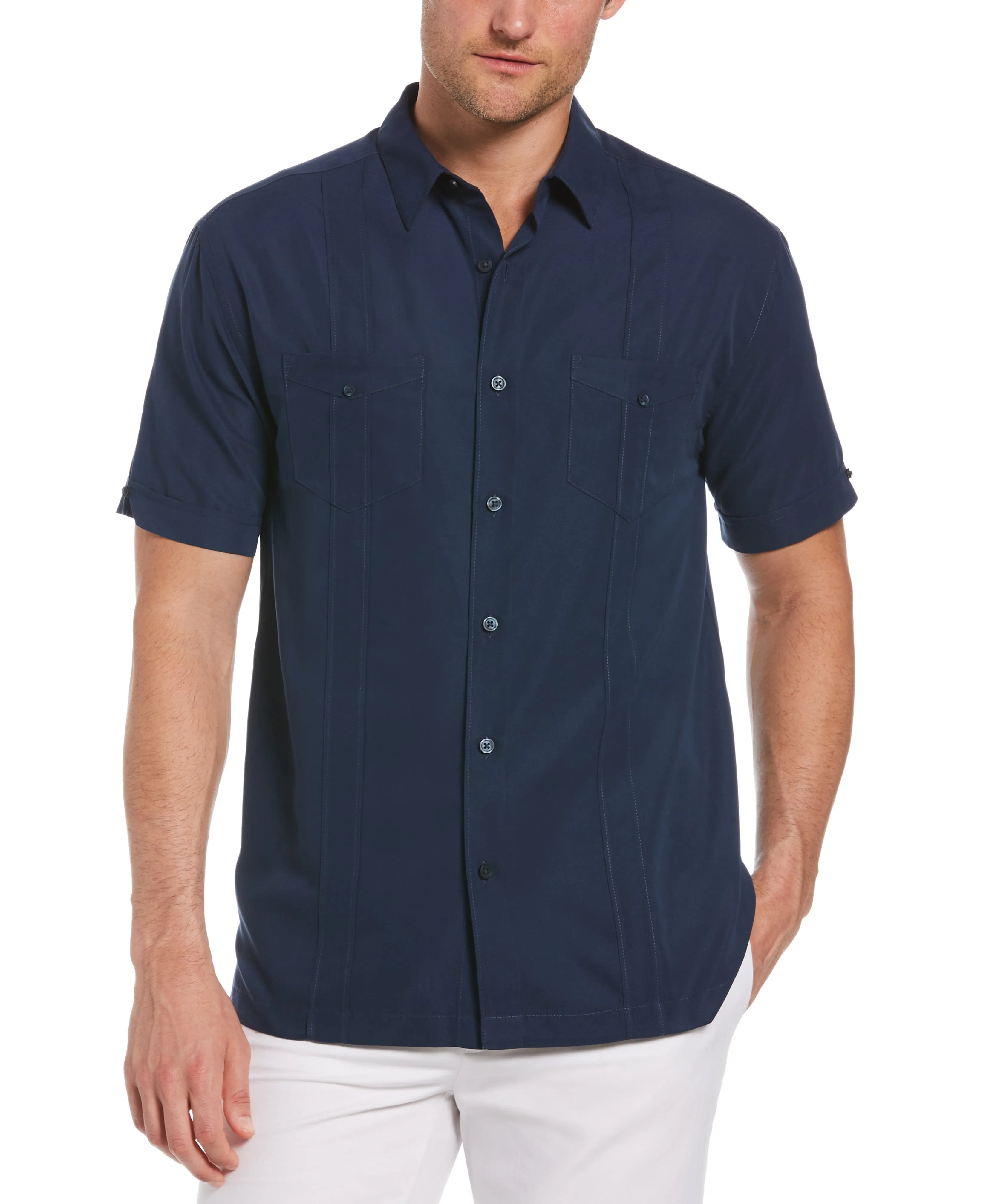 Two-Pocket Double Pintuck Shirt
