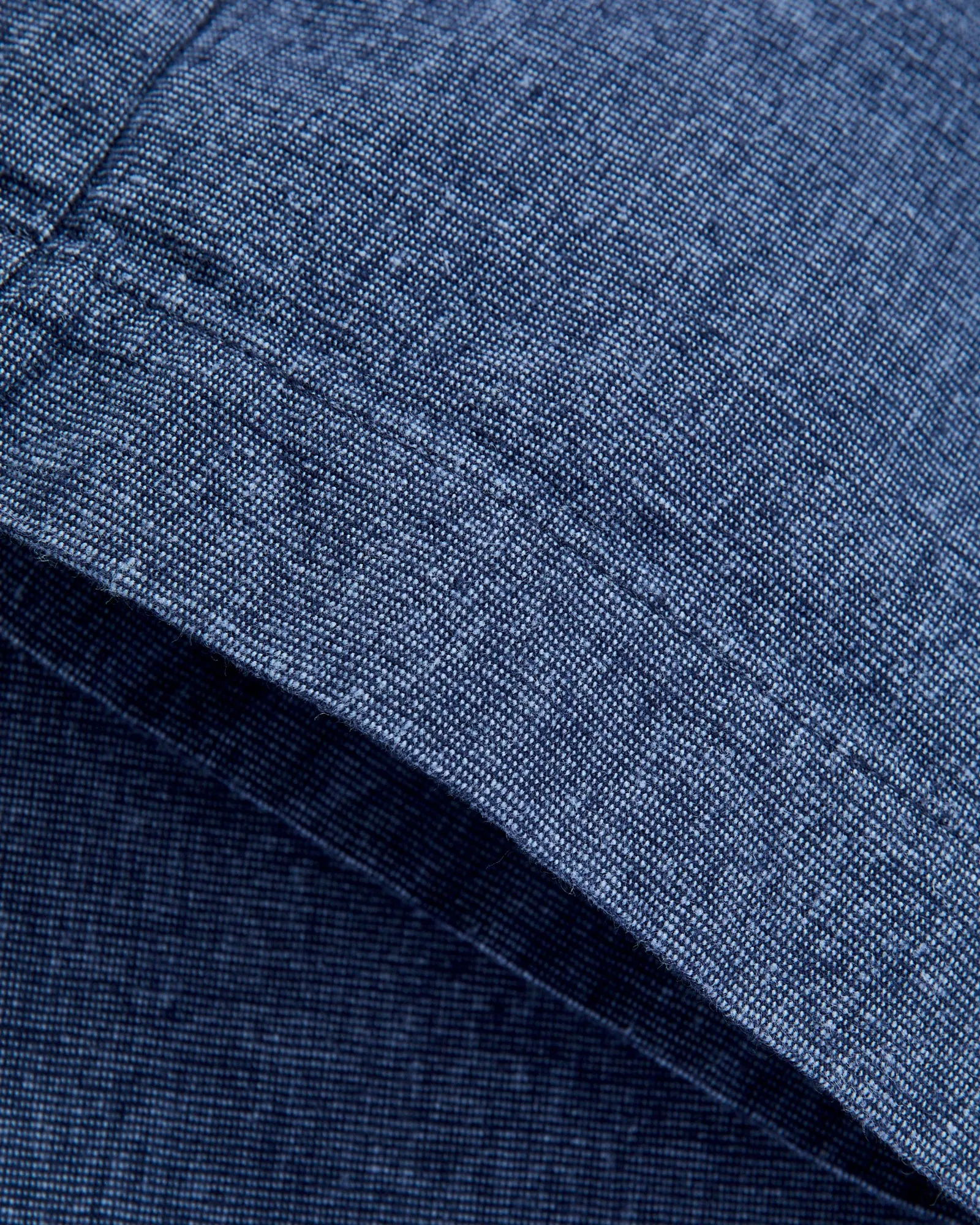 Wick Trouser in Indigo Linen Marl