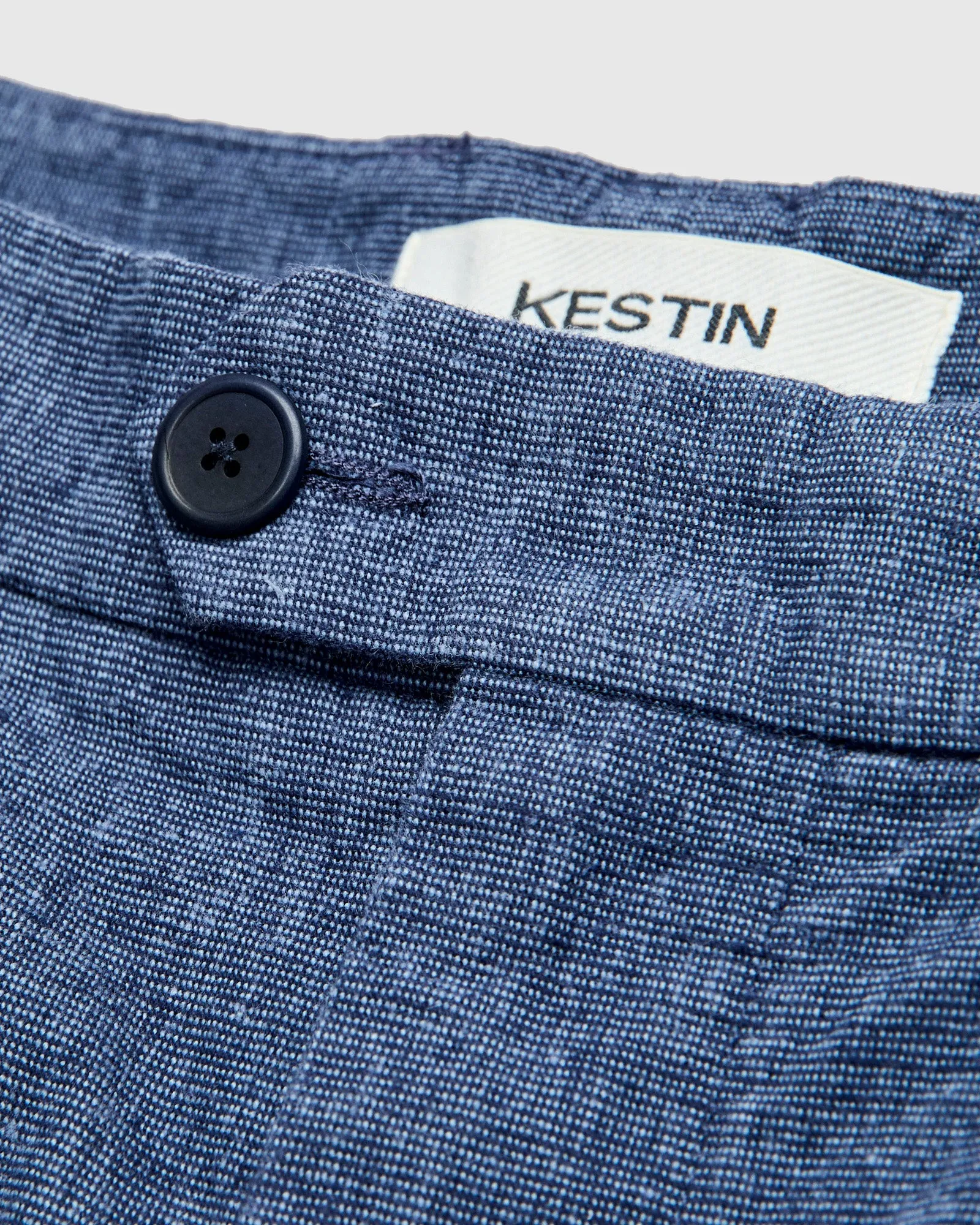 Wick Trouser in Indigo Linen Marl