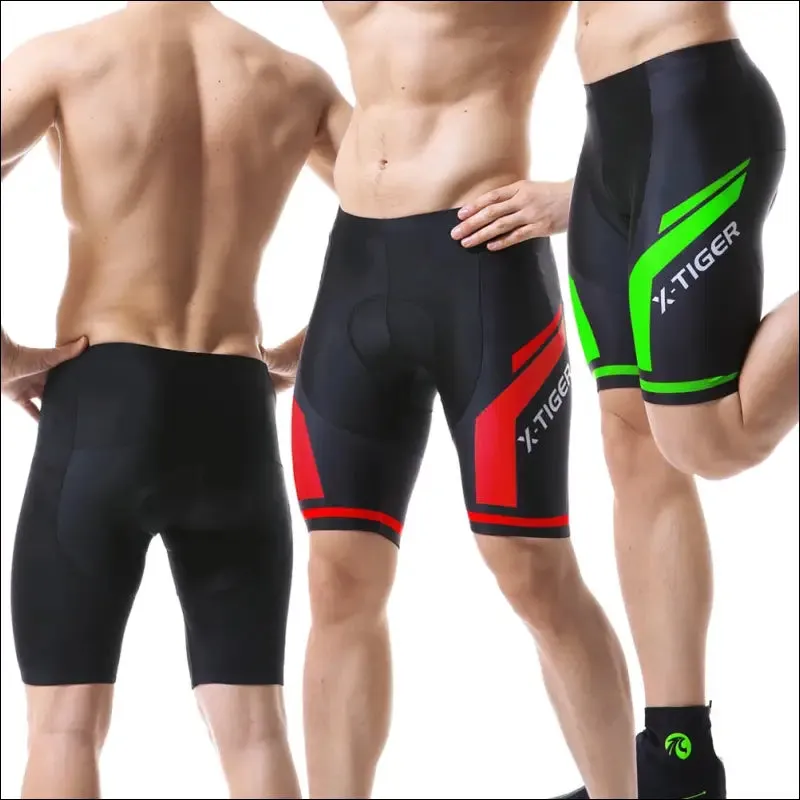 X-tiger coolmax 5d padded cycling shorts shockproof mtb bicycle shorts road bike shorts ropa
