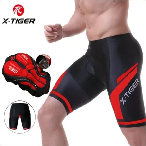 X-tiger coolmax 5d padded cycling shorts shockproof mtb bicycle shorts road bike shorts ropa